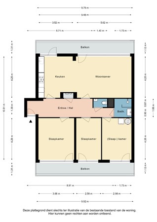 Plattegrond - Dr. Ir. Bungestraat 63, 6419 BW Heerlen - Dr. Ir. Bungestraat 63 Heerlen - Appartement 2D.jpg